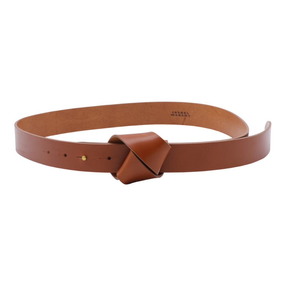 Isabel Marant Leather Knot-Detail Belt