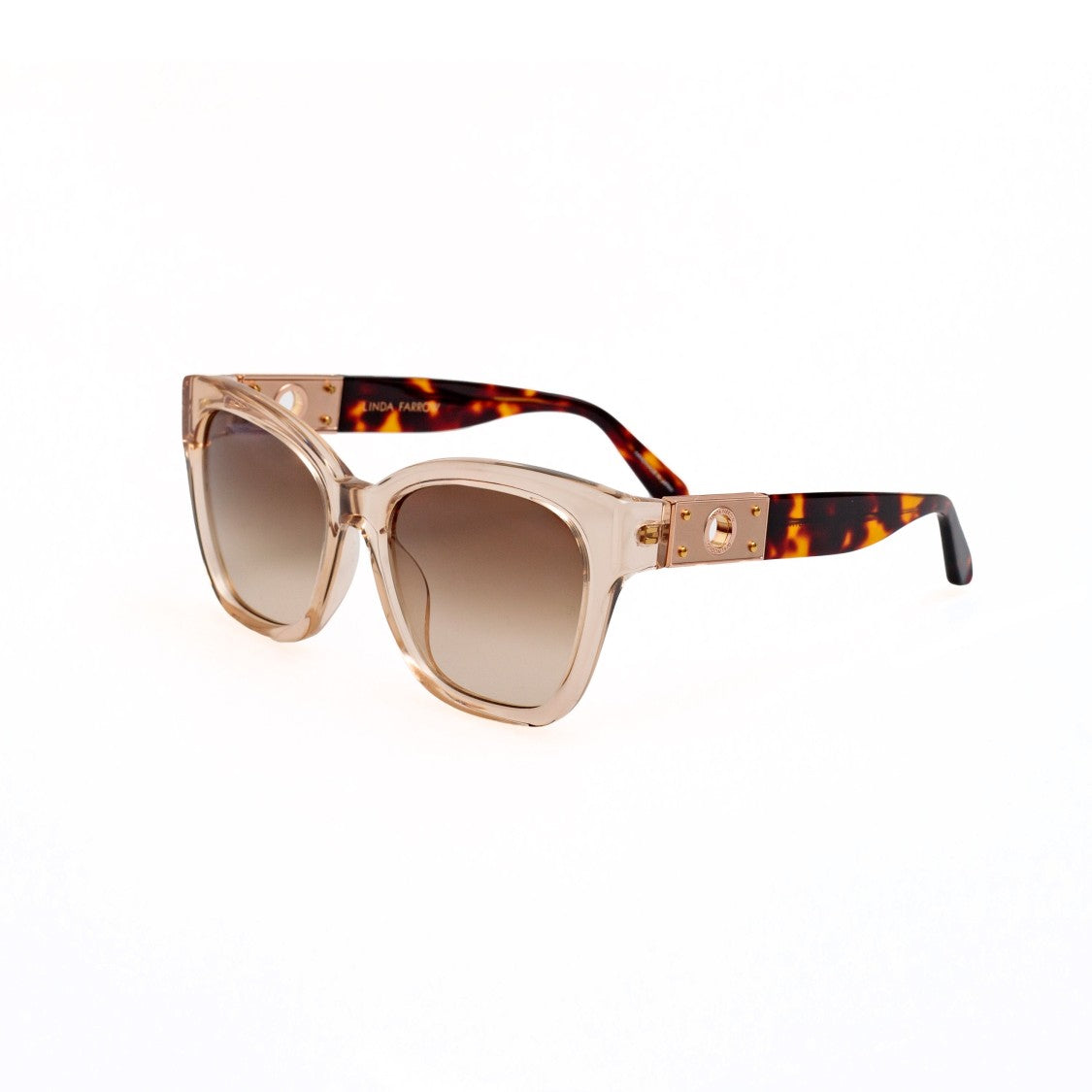 Linda Farrow Tamara Cateye Sunglasses In Br