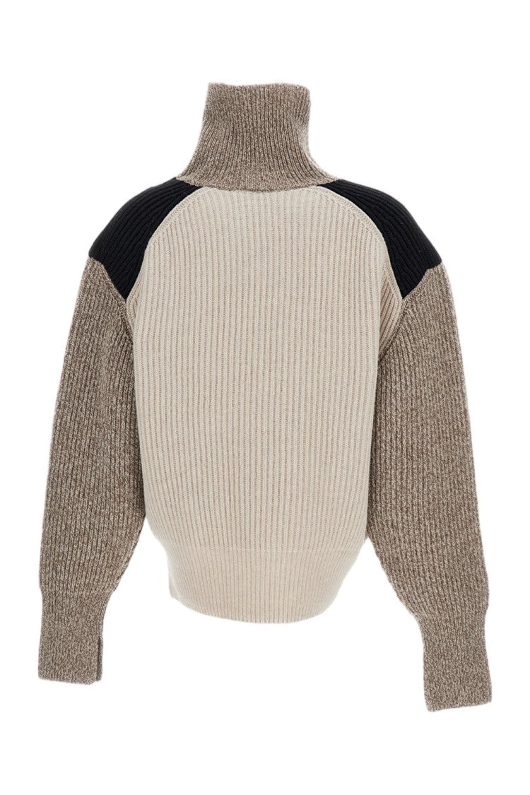 Stella Mccartney Multicolor Altermat Ribbed Knit Wool Sweater