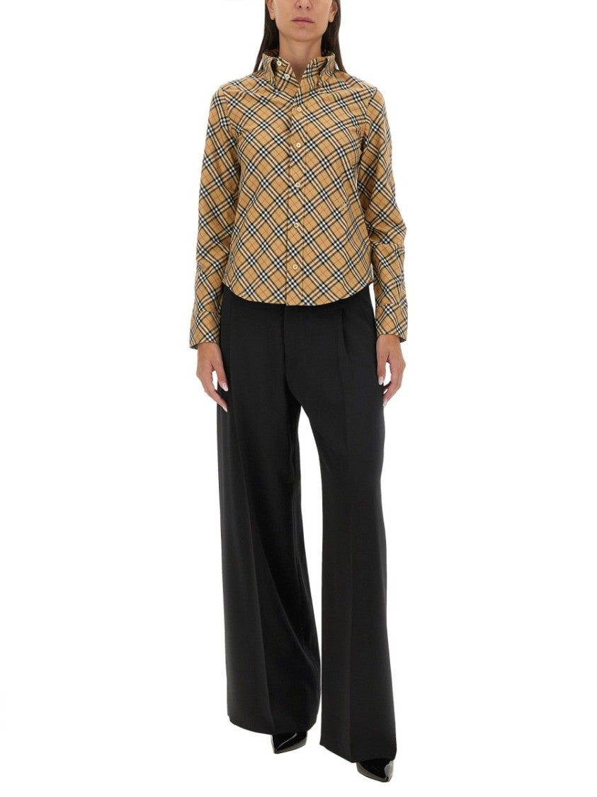 Burberry Slim-Fit Cotton Check Shirt