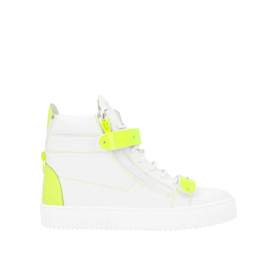 Giuseppe Zanotti White Leather Sneakers