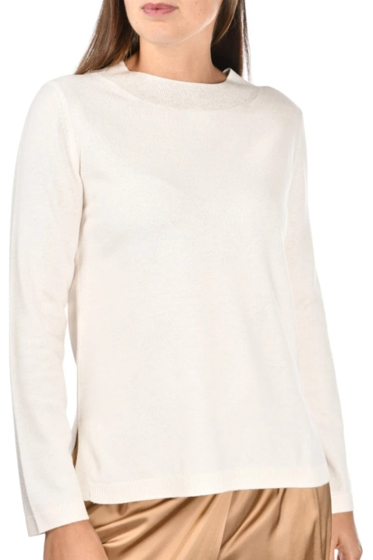 Paolo Fiorillo Capri Cashmere Blend Sweater With Lurex Detail