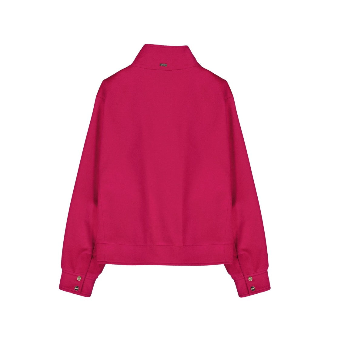Herno High Neck Cashmere Jacket With Side Pockets