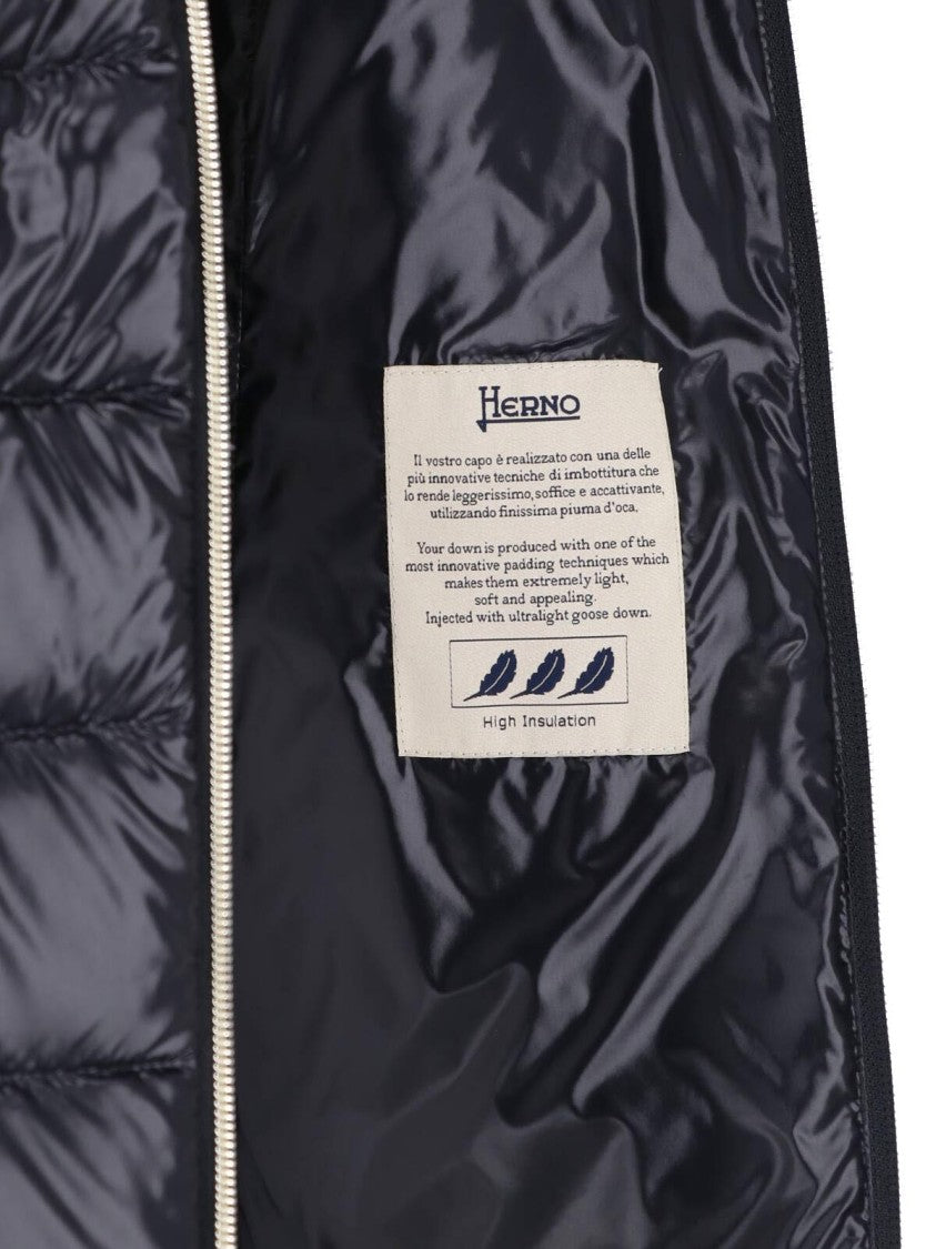 Herno Black Claudia Waterproof Down Jacket