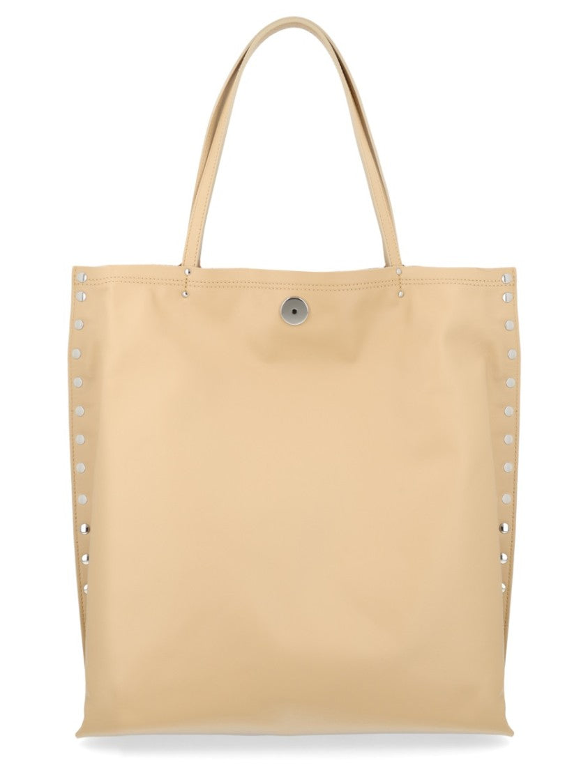 Zanellato Neutrals Bovine Leather Medium Tote Bag