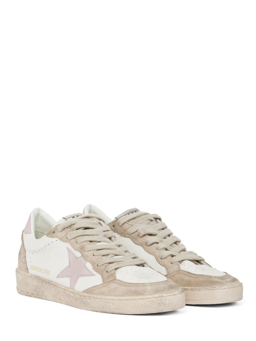 Golden Goose Nappa Leather Sneakers With Suede Toe