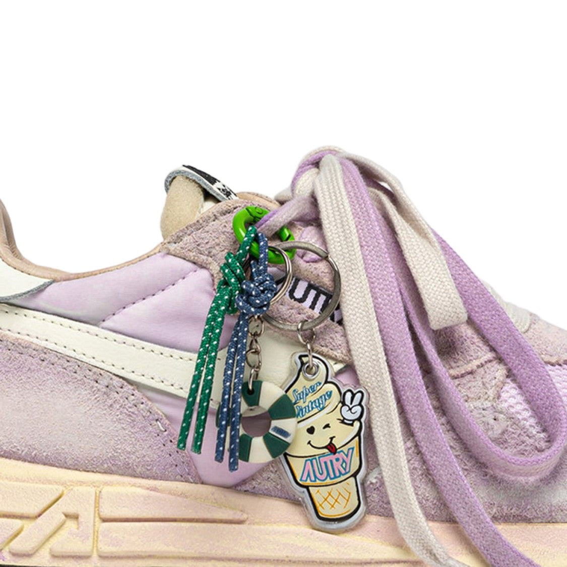 Autry Low-Top Sneakers With Panel Design And Logo Accents