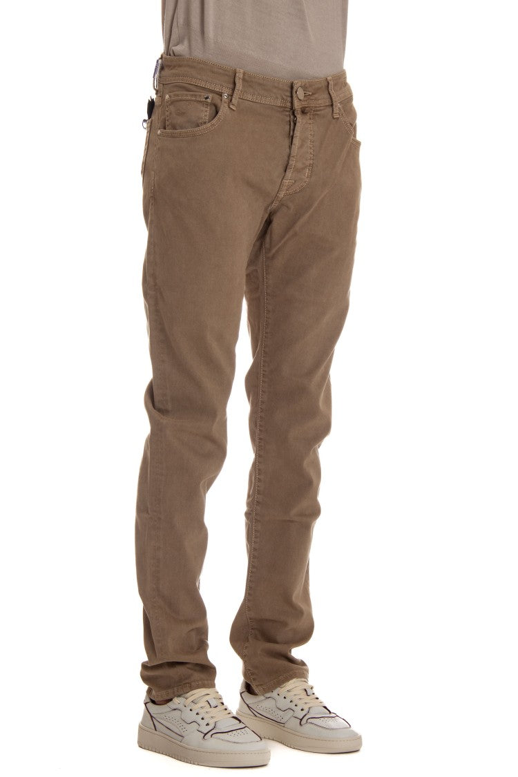 Jacob Cohen 5-Pocket Color Drill Cotton Mod. Nick Slim Fit