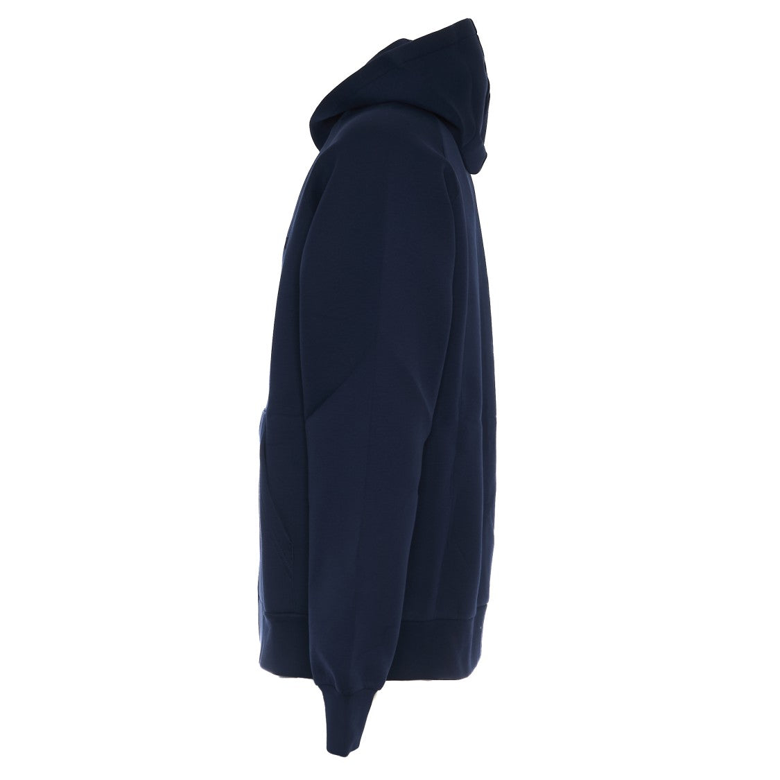 Autry Oversized Blue Neoprene Jacket With Raglan Sleeves