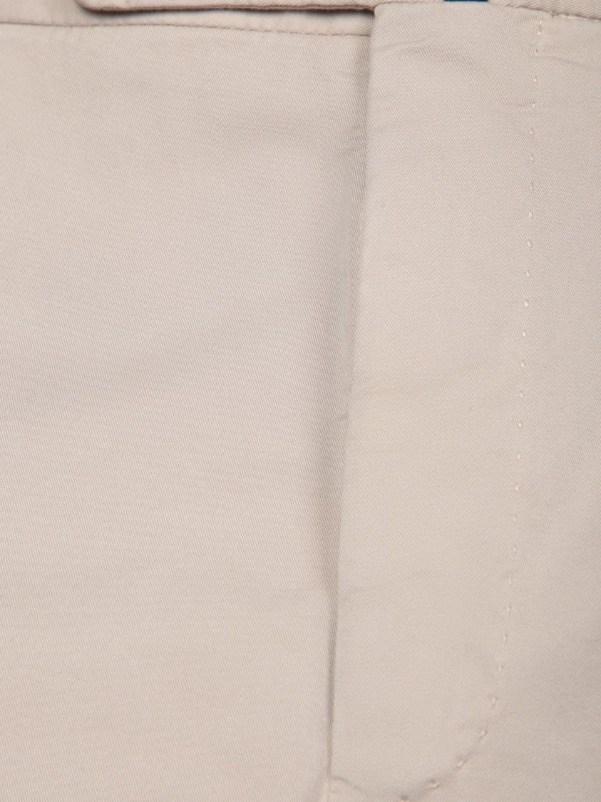 Incotex Classic Beige Trousers With Four-Pocket Design