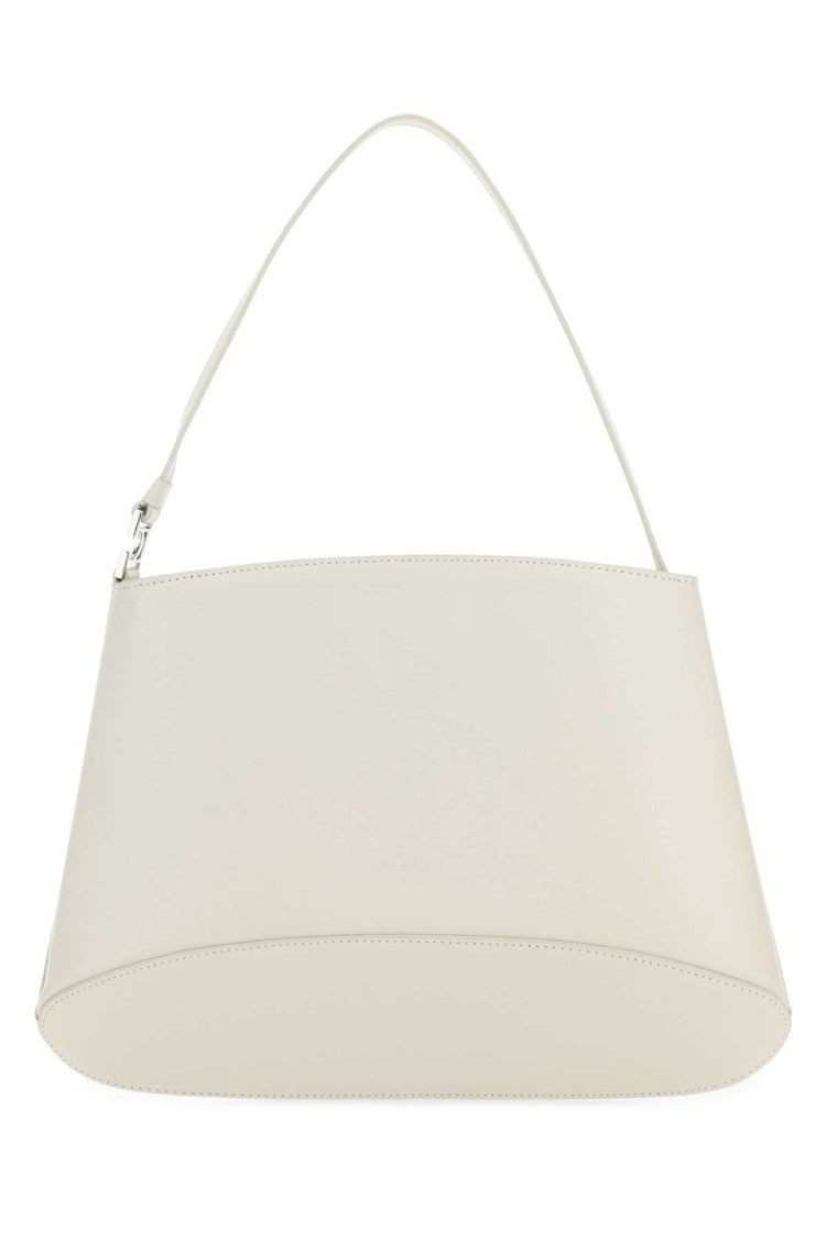 Low Classic Ivory Leather Handbag