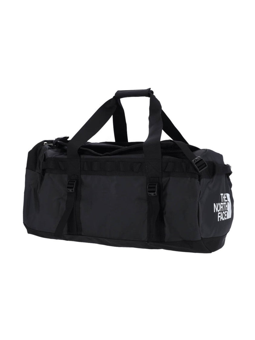The North Face Rectangular Black Duffle Bag With Adjustable Straps