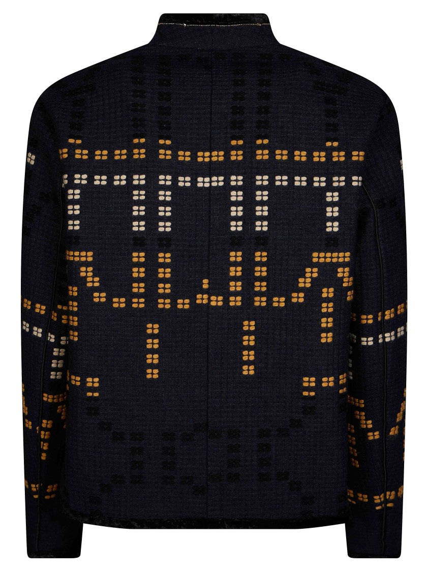 Forte Forte Samarcanda Jacquard Geometric Blouson