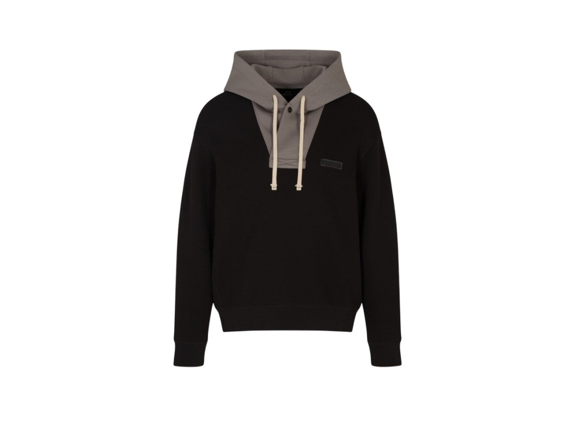 Armani Exchange Regular Fit Sweatshirt Contrasting Hood
