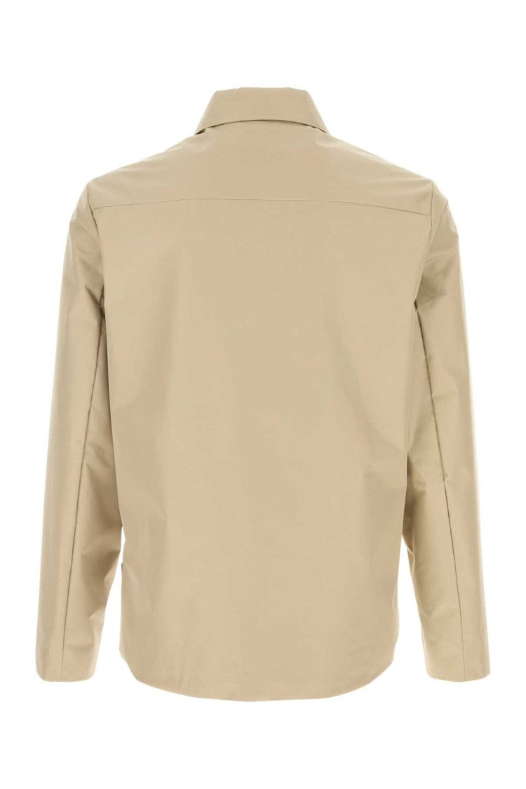 Woolrich Sand Polyester Gore-Tex Windbreaker