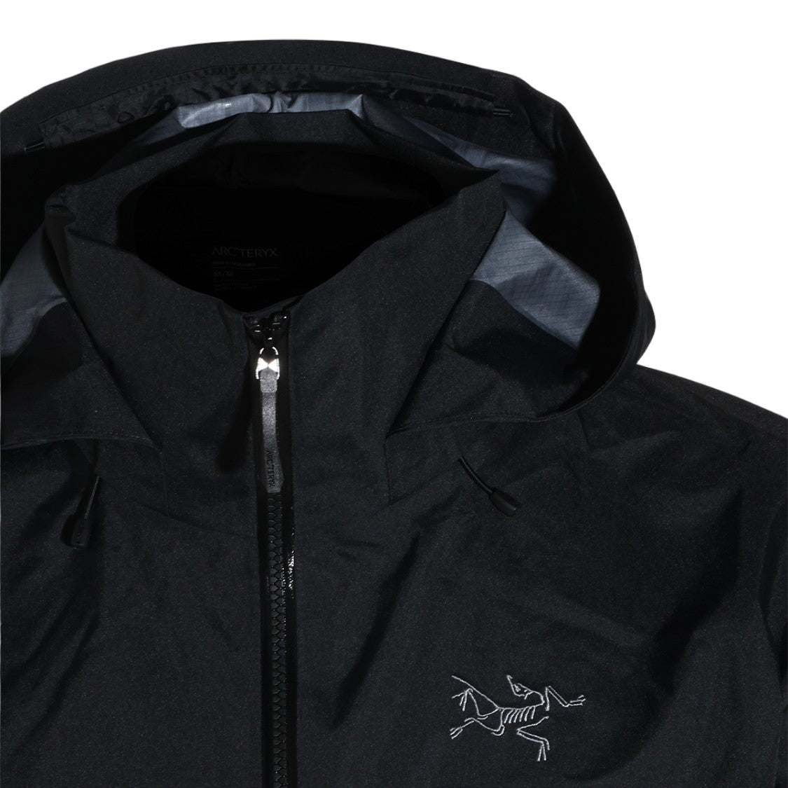 Arc'teryx Black Sleek Hooded Jacket