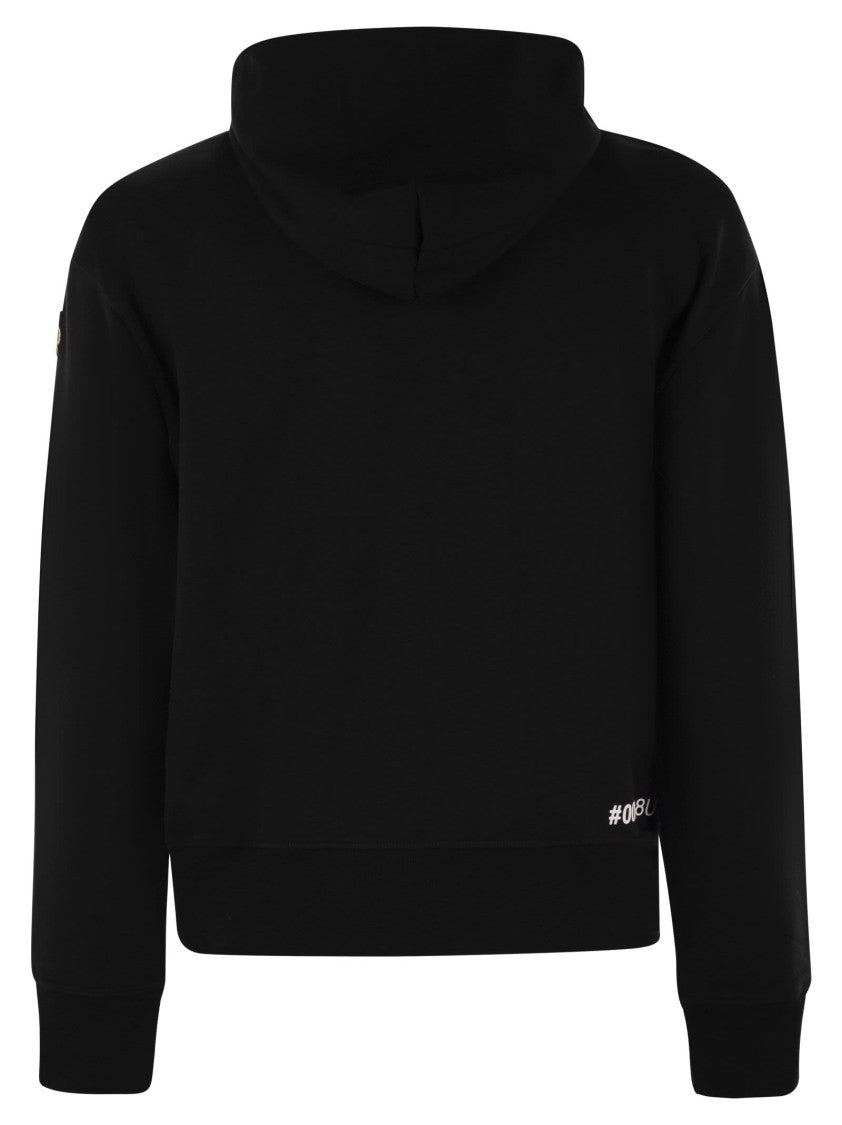 Moncler Grenoble Relaxed-Fit Cotton Fleece Hoodie