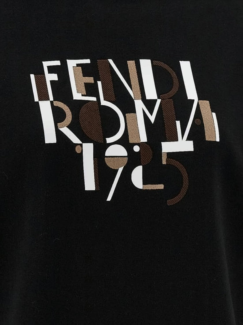 Fendi Relaxed Fit Graphic Print Fendi Hoodie