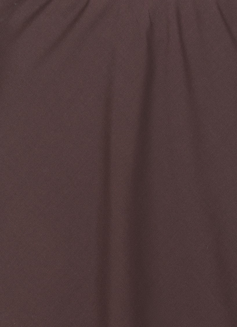 Brunello Cucinelli Bordeaux Wool Skirt