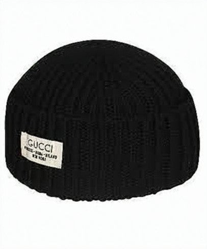 Gucci Ribbed Knit Beanie With Short Cuff