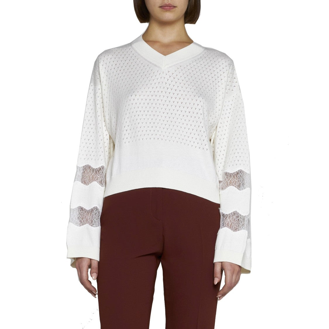 See By Chloé Cotton And Cashmere Pullover