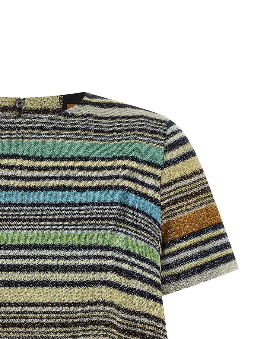 Missoni Lamé Stripes T-Shirt