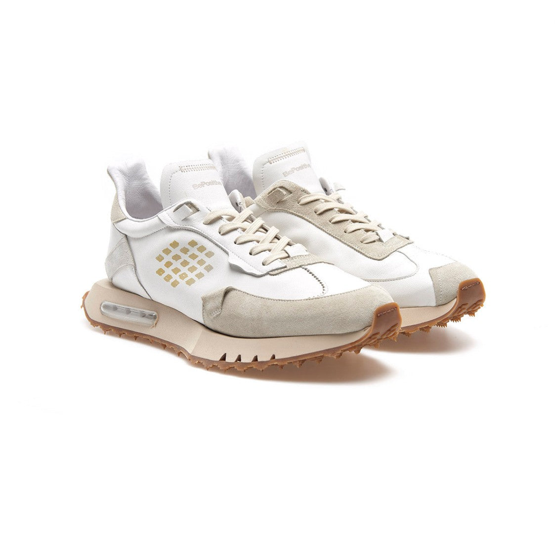 Bepositive Space Race - Leather + Suede Sneakers
