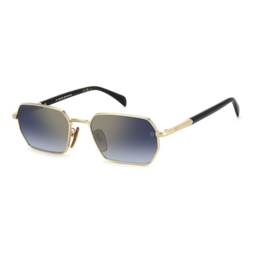 David Beckham Db1174/S Geometric Gradient Metal Sunglasses