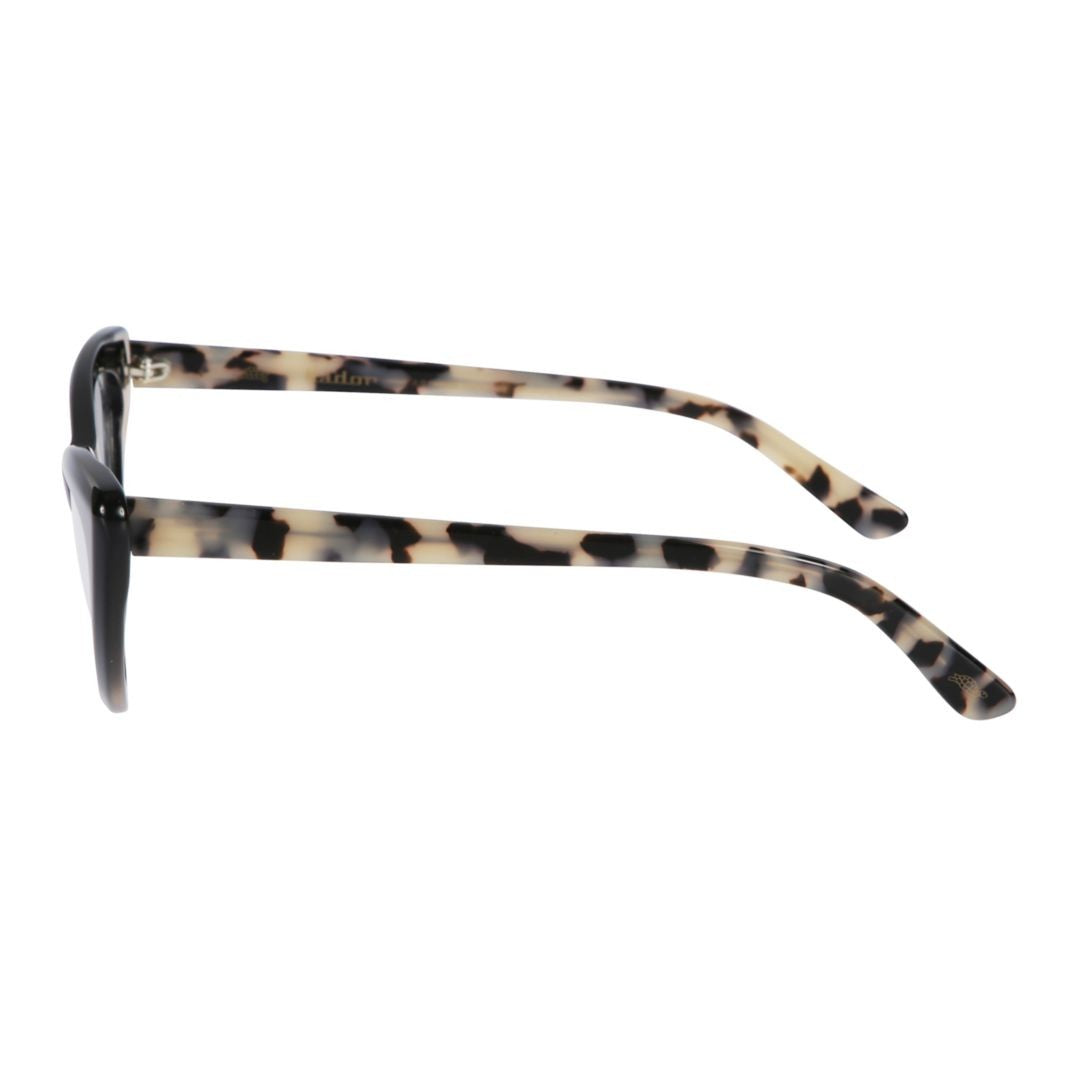 Kador Papilio Bold Cat-Eye Sunglasses With Tortoiseshell Arms