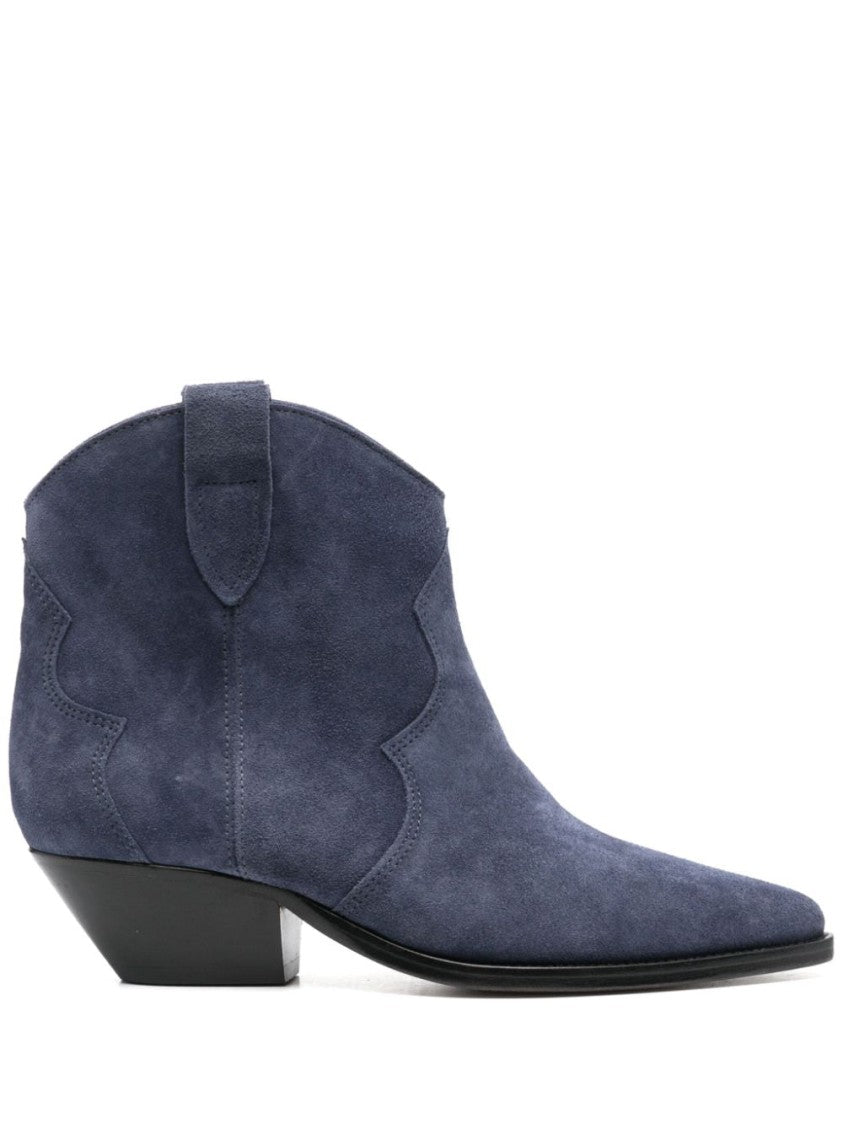 Isabel Marant Blue 45Mm Dewina Ankle Boots