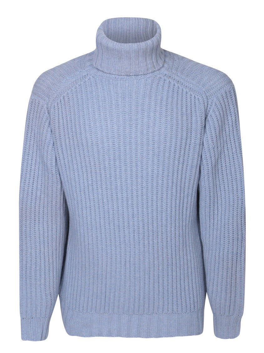 Dell'oglio Blue Cashmere Pullover
