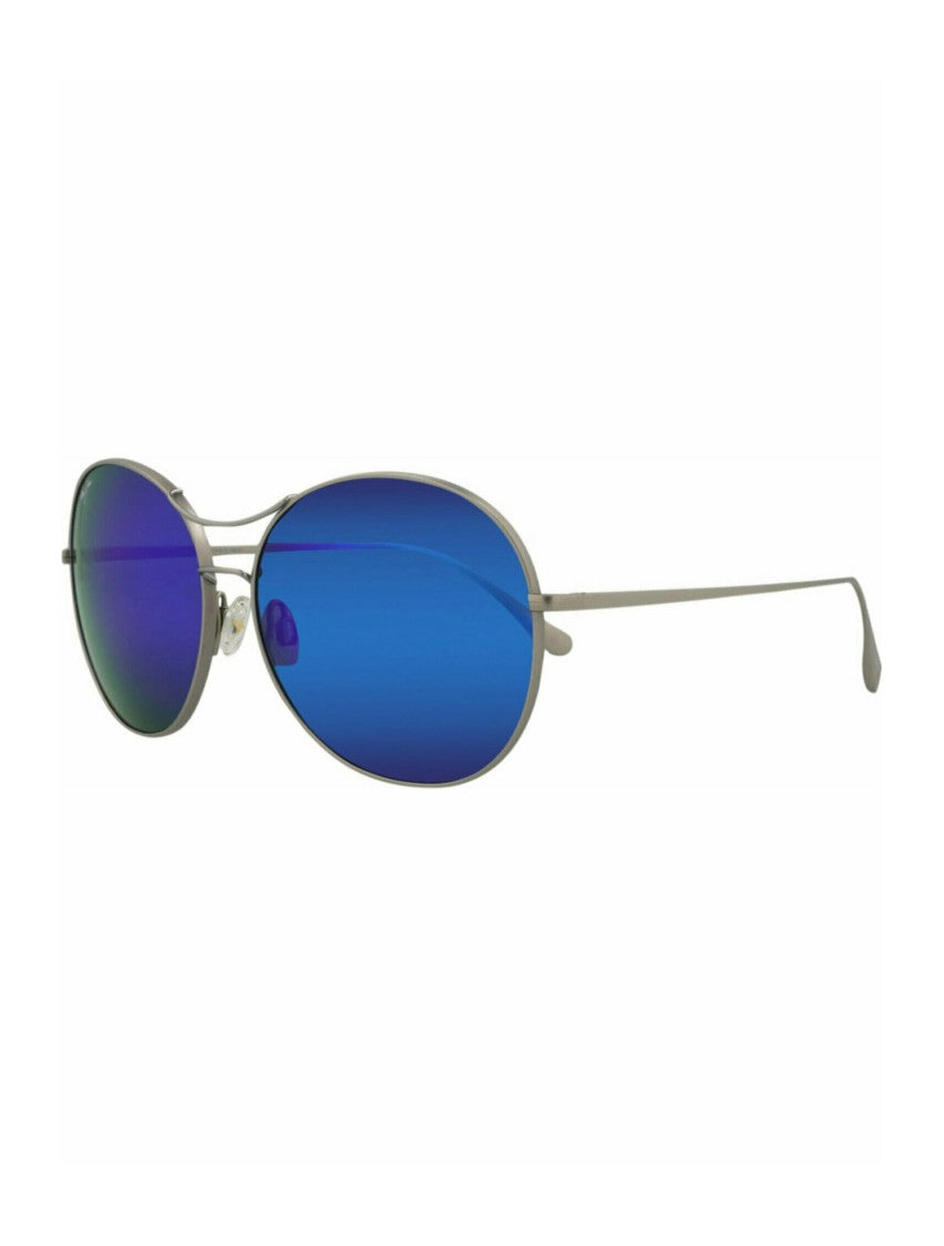 Maui Jim Round-Frame Titanium Sunglasses With Polarized Lenses