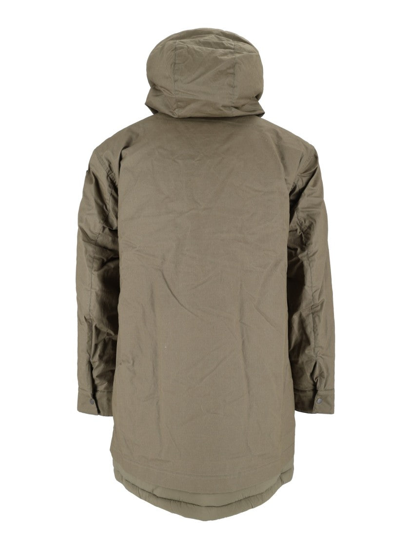 K-Way Curti Wax Cotton Nylon 3/4 Jacket