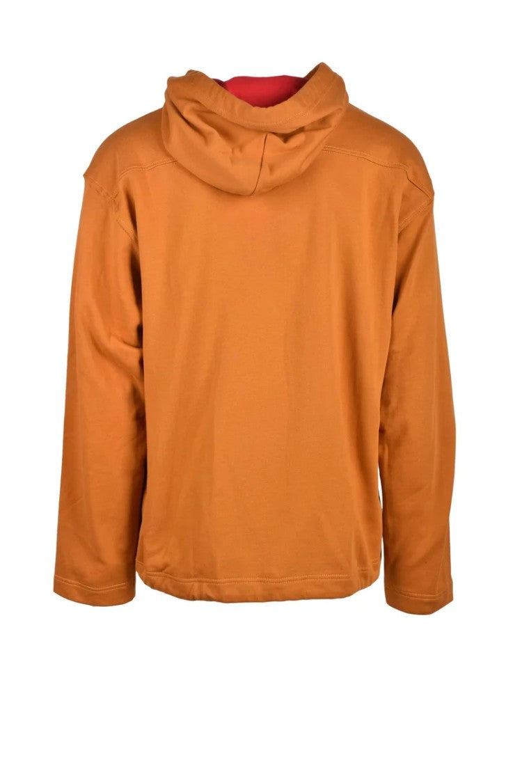 Diesel Orange Muted Cotton Sweatshirt