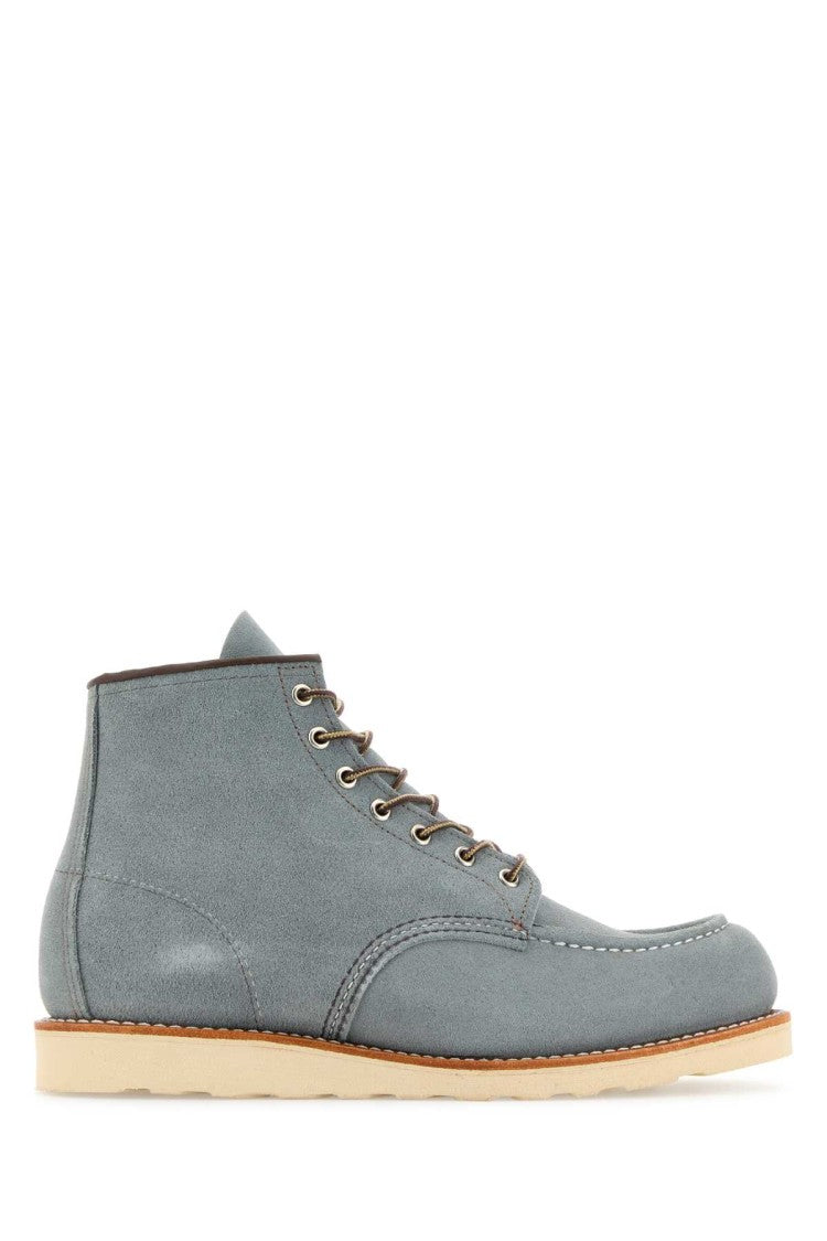 Red Wing Light Blue Suede Ankle Boots
