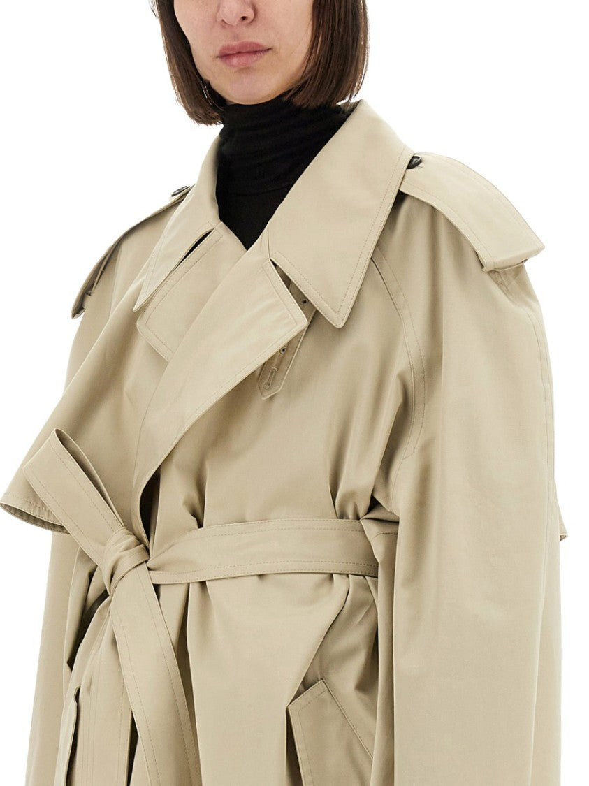 Balenciaga Cropped Trench Coat
