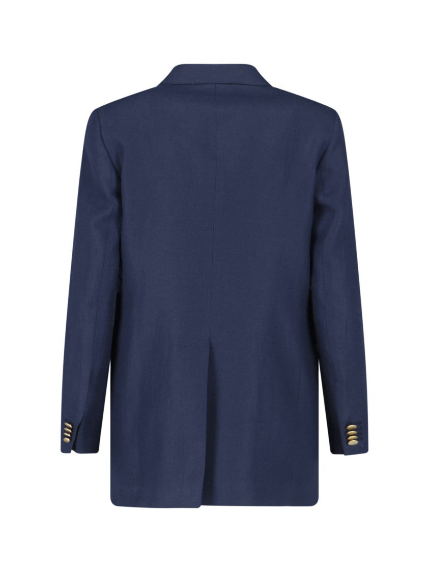 Tagliatore Navy Blue J-Jasmine Double-Breasted Blazer