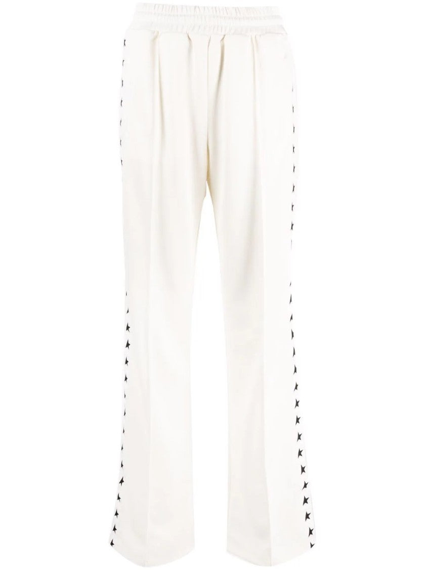 Golden Goose Wide-Leg Joggers With Star Motifs