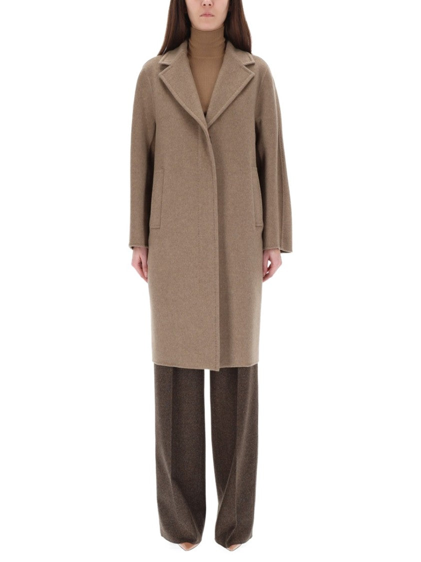 Max Mara Ardenne Notched Lapel Cashmere Coat