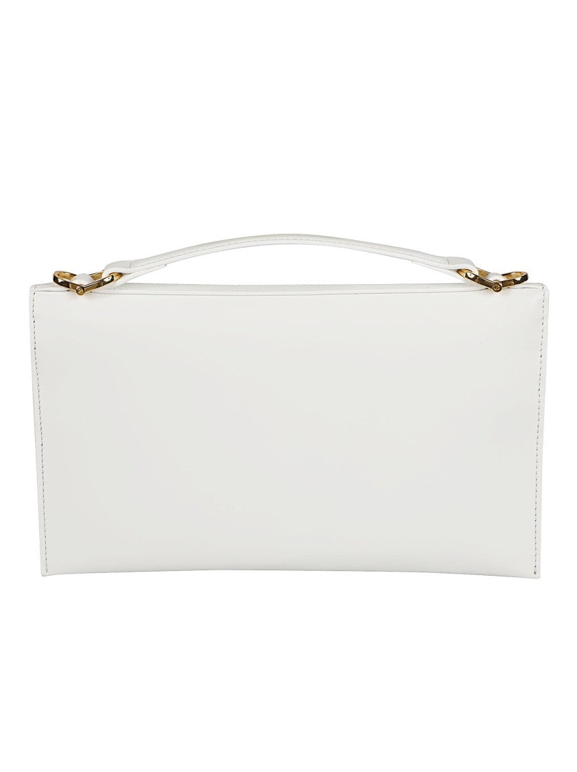 Patrizia Pepe New Clutch Insect Embellished Calfskin Clutch