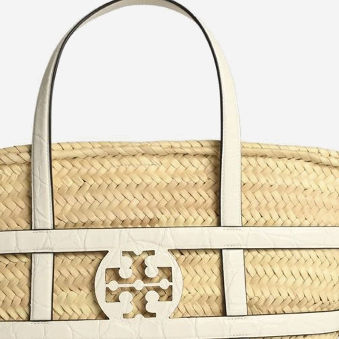 Tory Burch Ella Straw Shopping Bag