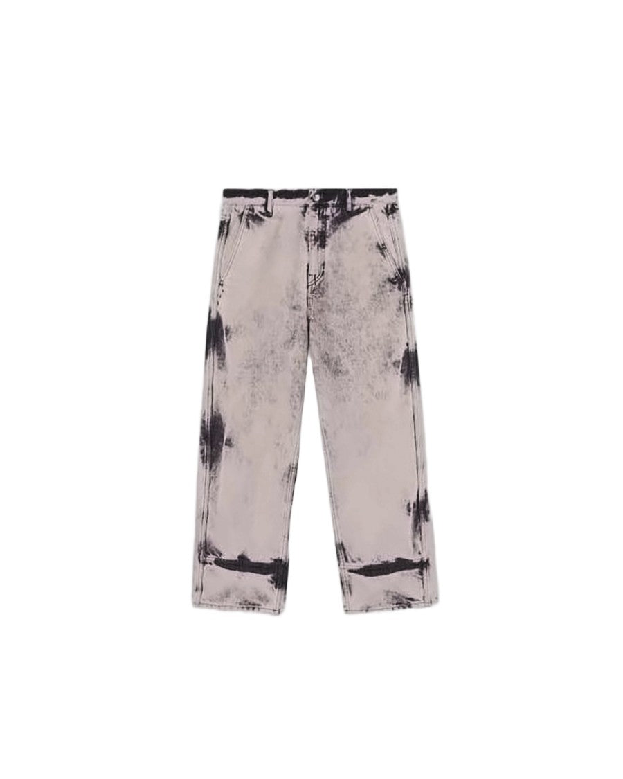 Oamc Bleached And Distressed Denim Pants