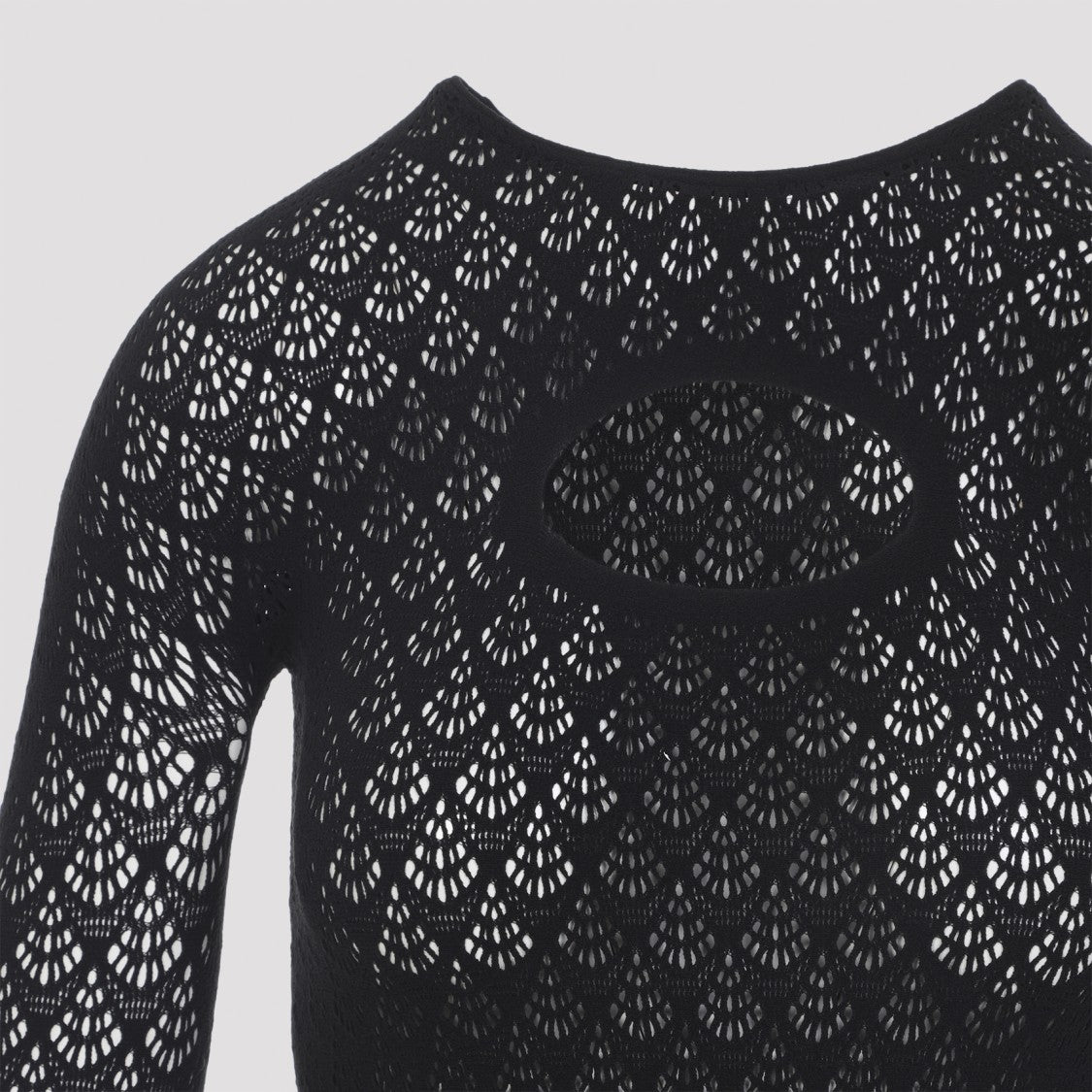 Wolford Net String Black Polyamide Body