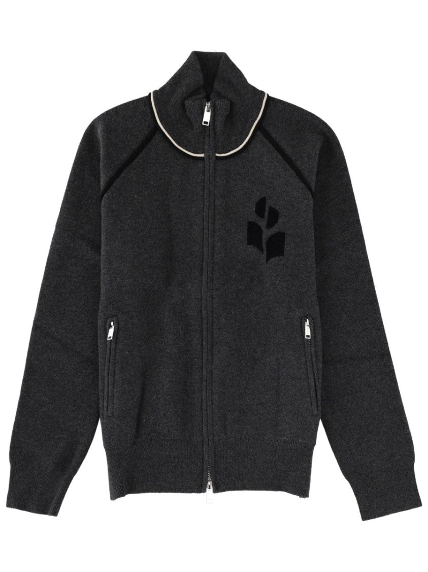 Isabel Marant Étoile Lanya Cotton Blend Zip Cardigan