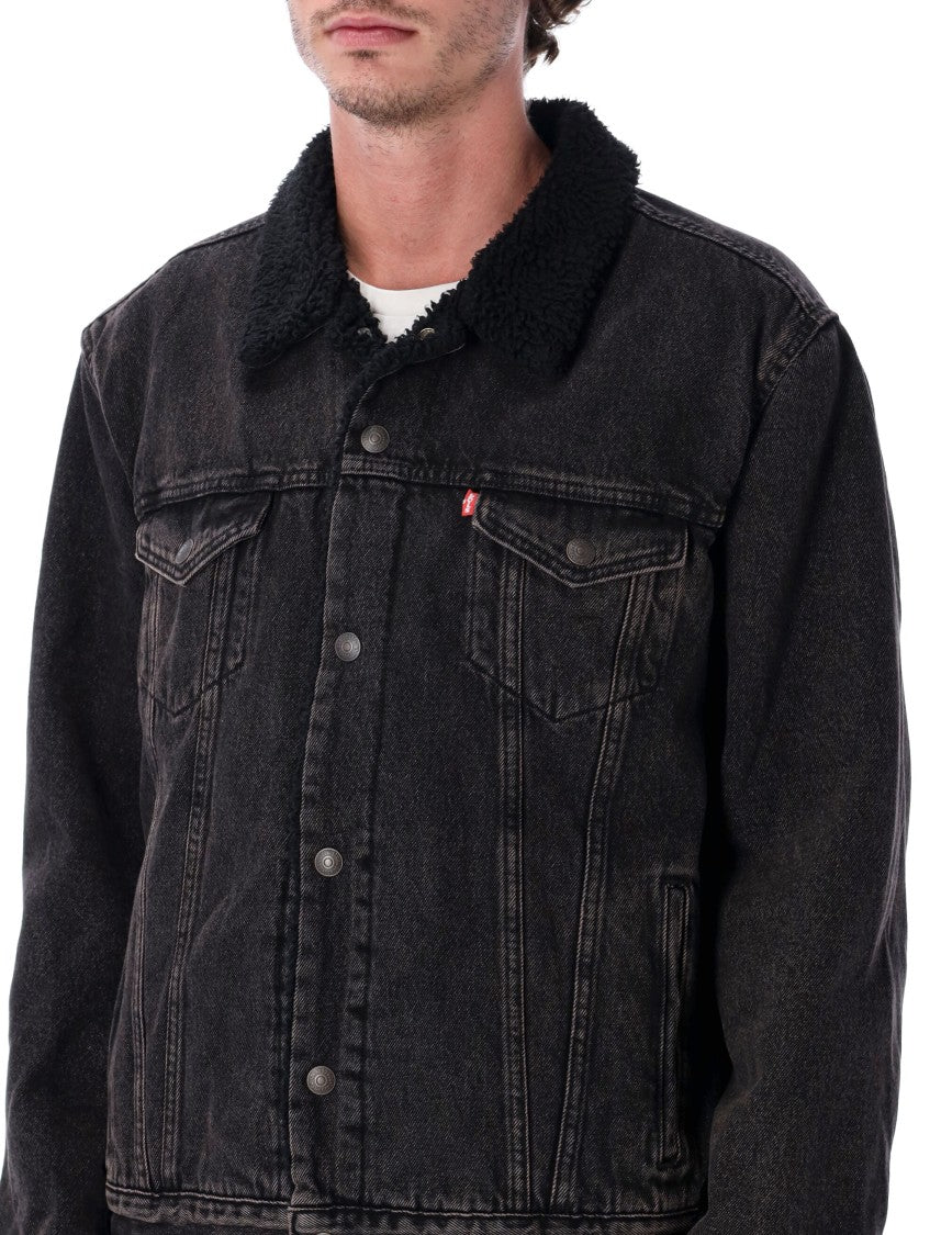 Levi's Denim Type Iii Sherpa Trucker Jacket