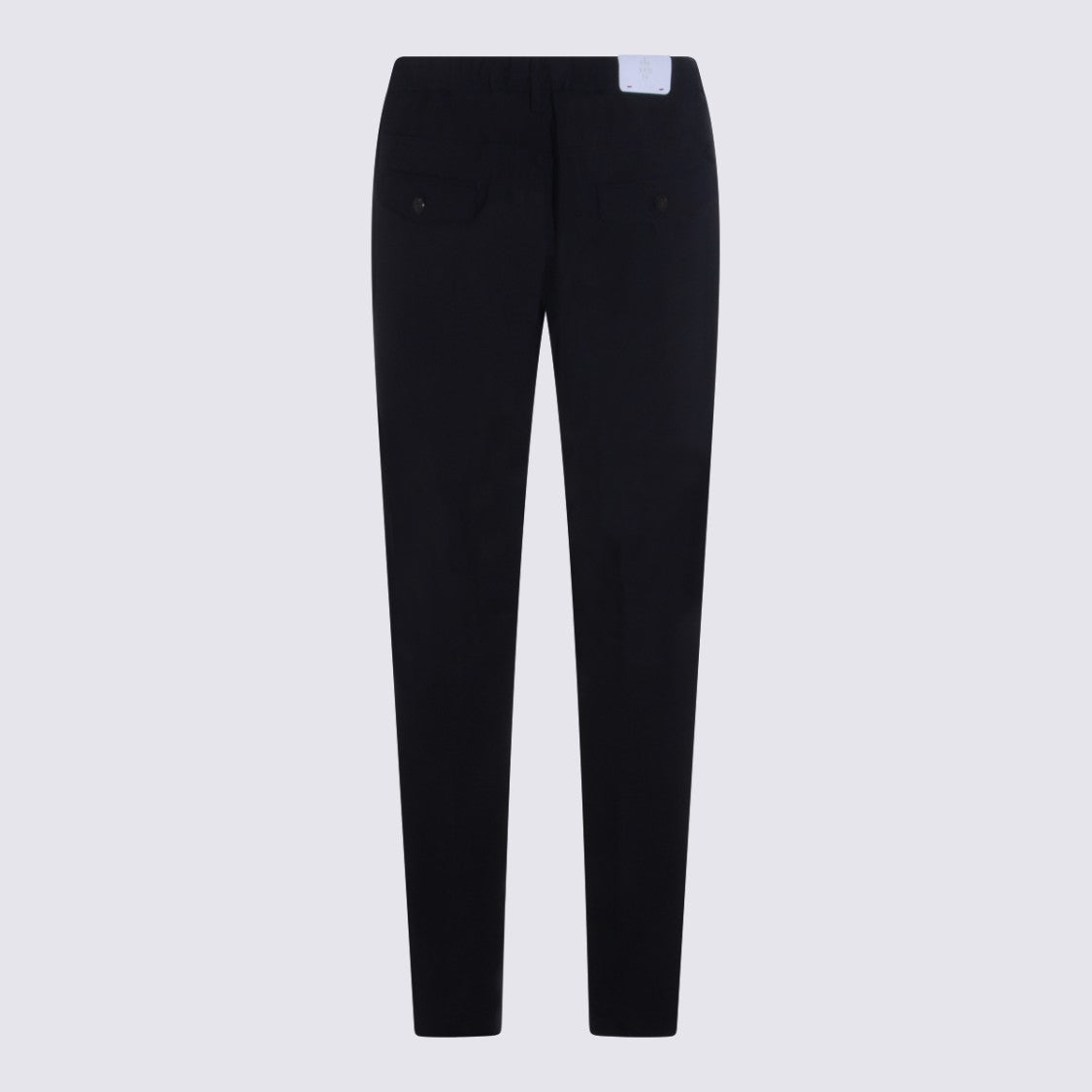Eleventy Slim Fit Tailored Trousers With Clean Front