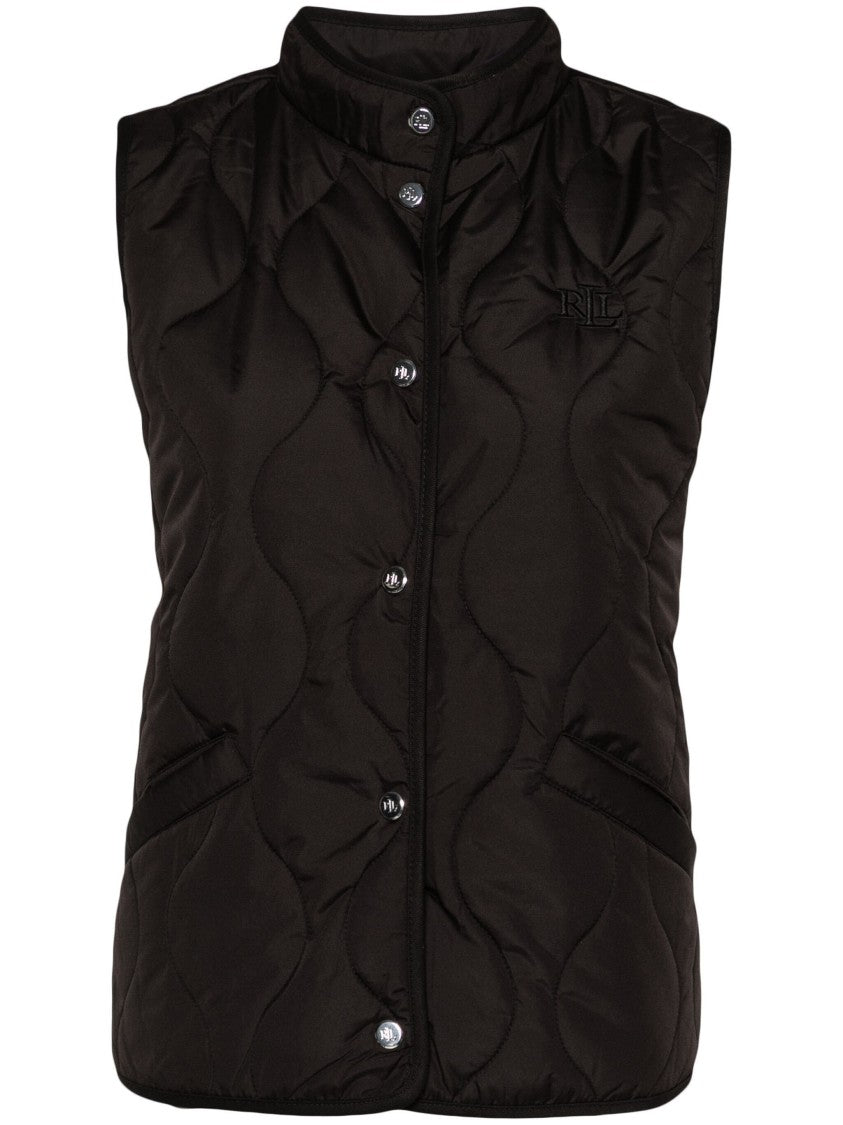 Lauren Ralph Lauren Quilted High Collar Insulated Vest