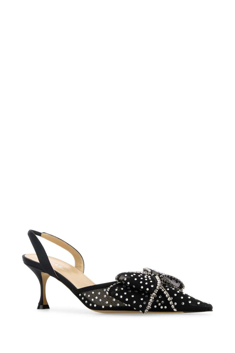 Mach & Mach Embellished Mesh Le Cadeau Pumps