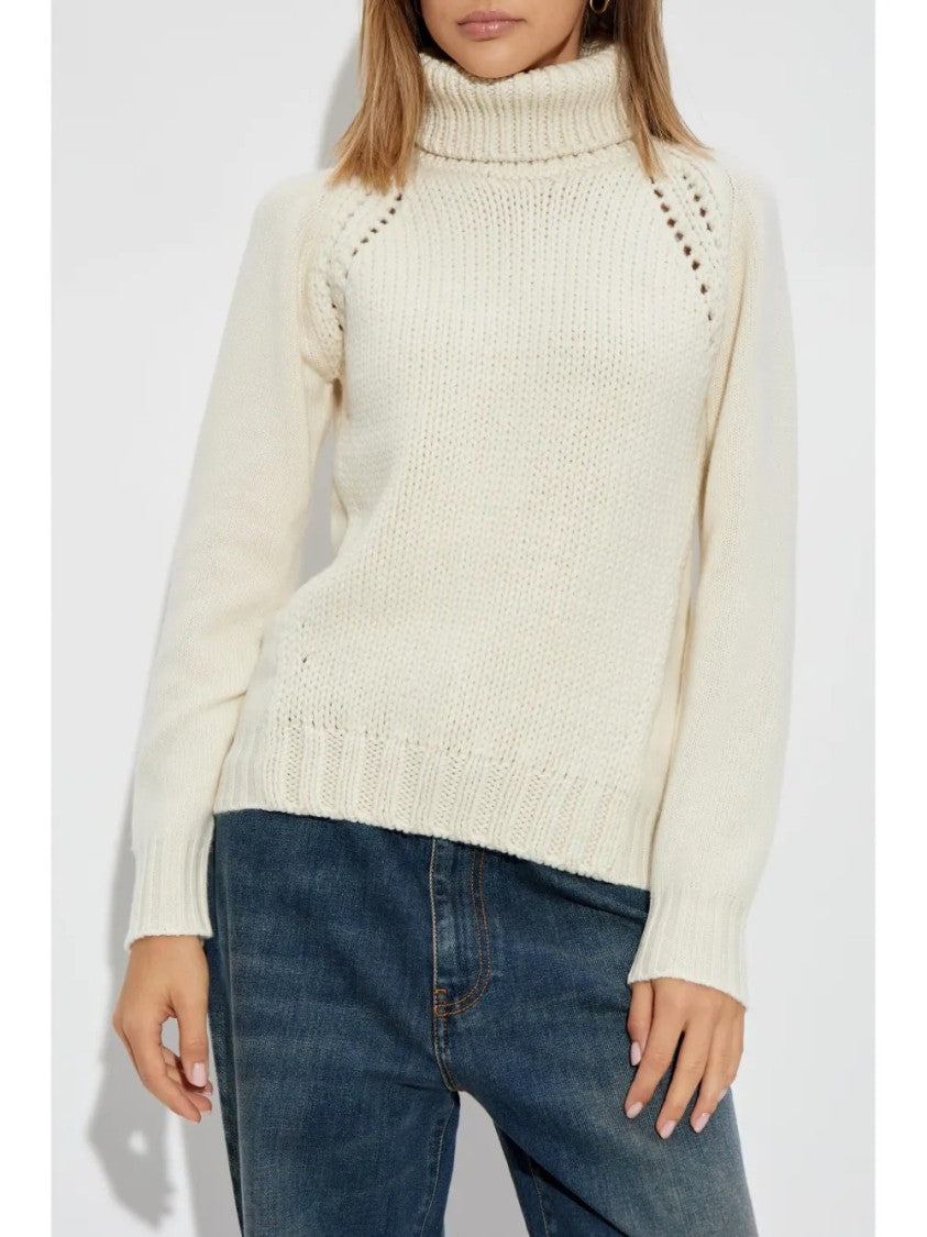 Fabiana Filippi High Turtleneck Knit Sweater