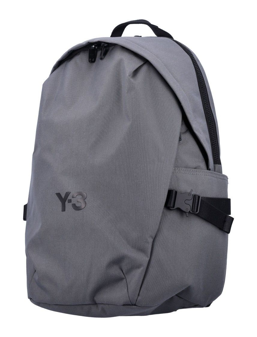 Y-3 Grey Cordura Staple Backpack